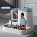 Dog & Cat Automatic Feeder & Waterer Set: Gravity Design, Leak-Proof, Spill-Proof, Anti-Slip, Easy to Clean, Built-In Food Bowl