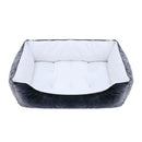 Bed for Dog Cat Pet Square Plush Kennel Medium Small Dog Sofa Bed Cushion Pet Calming Dog Bed House Pet Supplies Winter