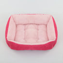 Bed for Dog Cat Pet Square Plush Kennel Medium Small Dog Sofa Bed Cushion Pet Calming Dog Bed House Pet Supplies Winter