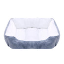 Bed for Dog Cat Pet Square Plush Kennel Medium Small Dog Sofa Bed Cushion Pet Calming Dog Bed House Pet Supplies Winter