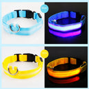 USB Rechargeable Luminous Collar Adjustable Led Glowing Dog