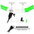 USB Rechargeable Luminous Collar Adjustable Led Glowing Dog