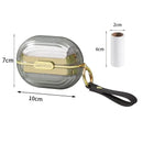 Mini Portable Lint Applicator Roller with Lid Tearable Paper for Clothes Pet Hair Removal Travel Efficient Cleaner Affordable El