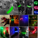 USB Rechargeable Luminous Collar Adjustable Led Glowing Dog
