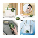 Mini Portable Lint Applicator Roller with Lid Tearable Paper for Clothes Pet Hair Removal Travel Efficient Cleaner Affordable El